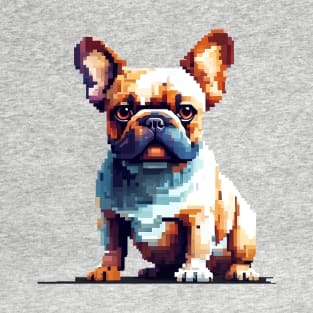 8-Bit Digital French Bulldog T-Shirt
